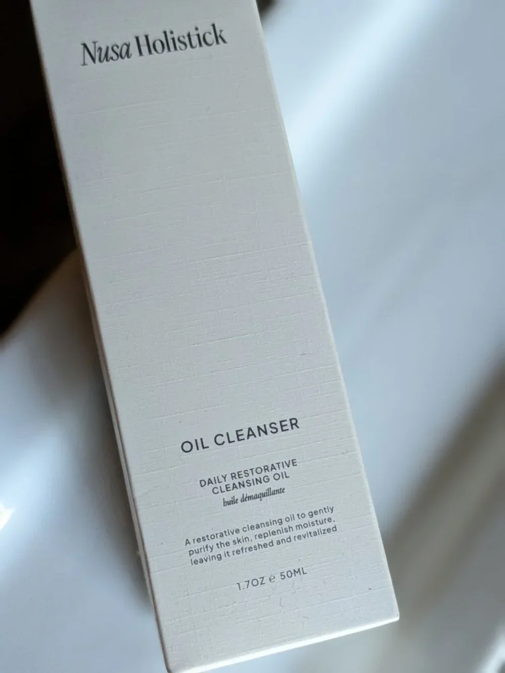 Nusa Holistick Daily Restorative Cleansing Oil - 1.7 oz / 50 mL